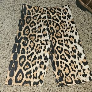 Leopard Print Shorts